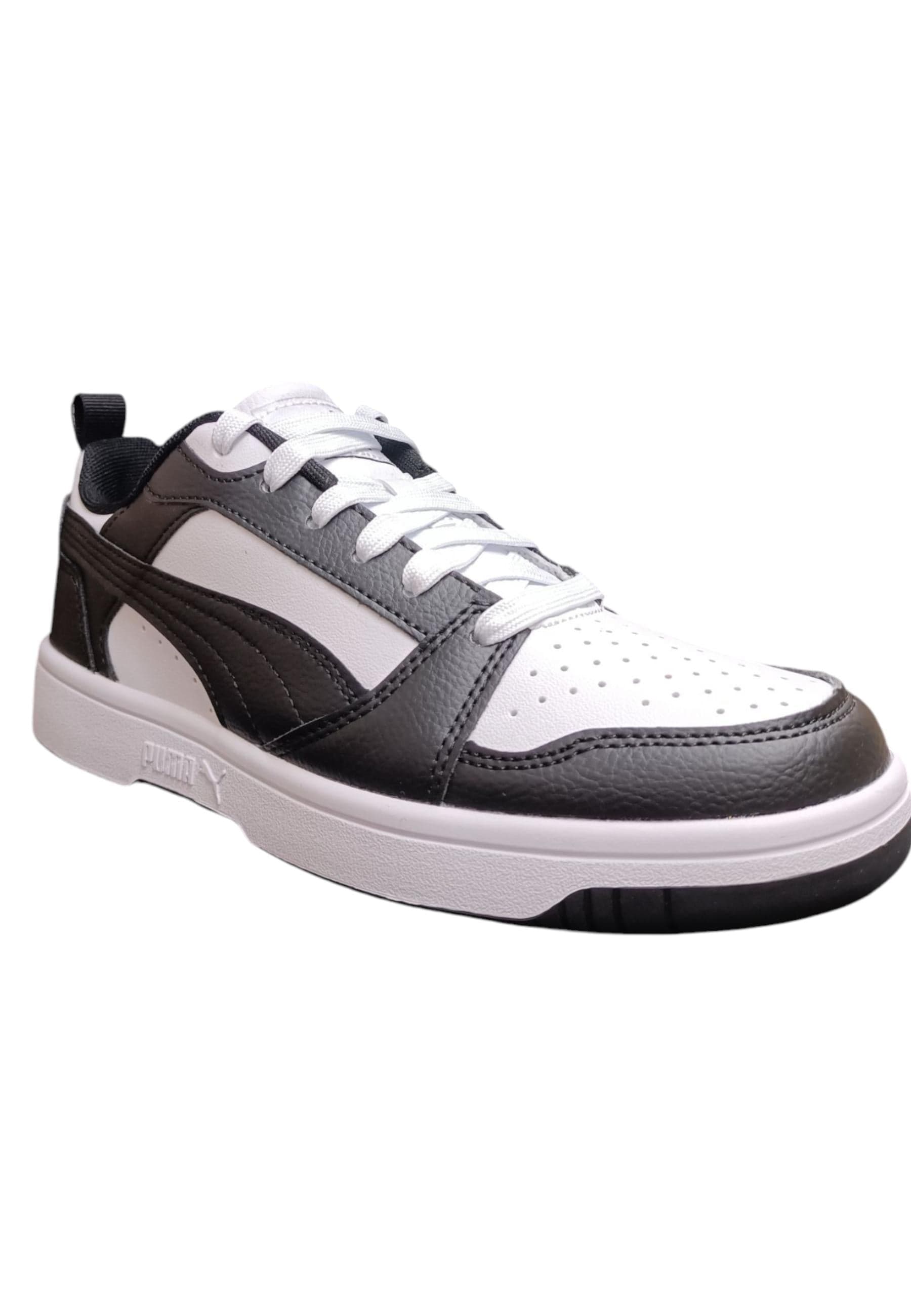 Scarpe sneakers Bambini e ragazzi PUMA REBOUND  nero-bianco laccio in Ballerine Scarpetteria Gica - Trani, commercioVirtuoso.it