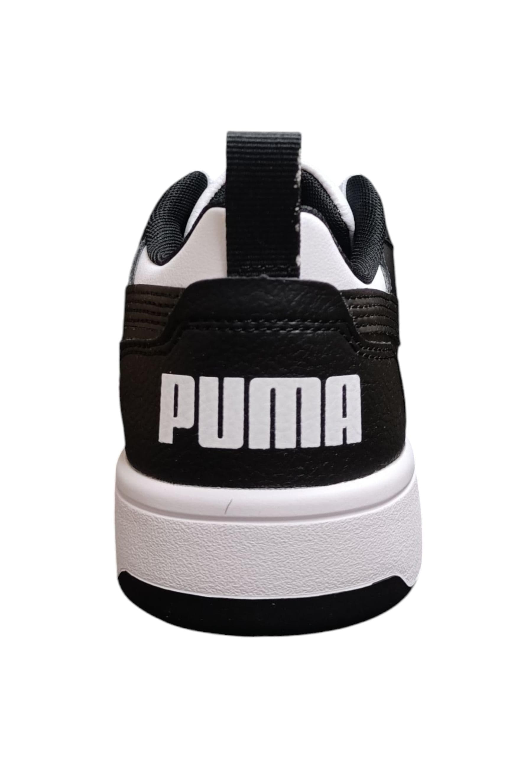 Scarpe sneakers Bambini e ragazzi PUMA REBOUND  nero-bianco laccio in Ballerine Scarpetteria Gica - Trani, commercioVirtuoso.it
