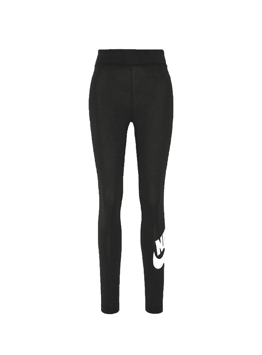 Nike Women's Pantaloni W NSW Nk CLSC Gx HR Tight Ftra, Black/White, DV7791-010 - 2