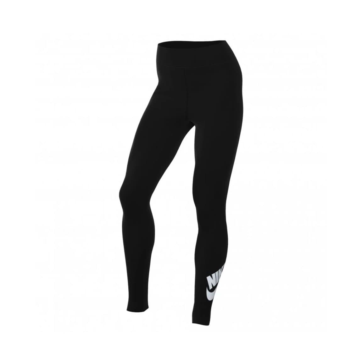 Nike Women's Pantaloni W NSW Nk CLSC Gx HR Tight Ftra, Black/White, DV7791-010 - 3