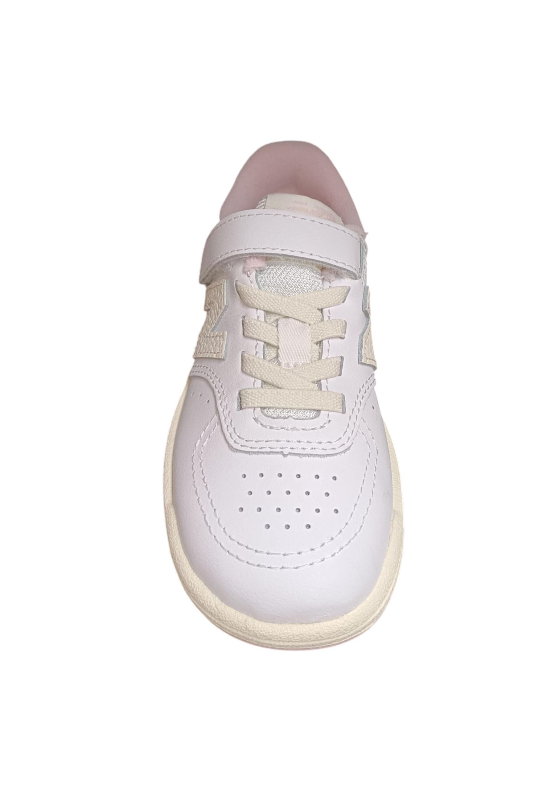 Scarpe sneakers Bambine e ragazze New Balance B80  bianco-rosa laccio elastico e velcro in Ballerine Scarpetteria Gica - Trani, commercioVirtuoso.it