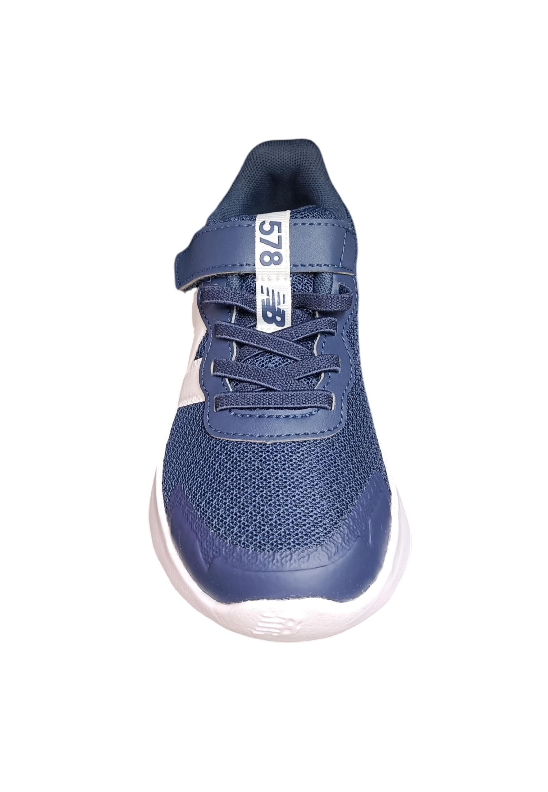 Scarpe snekears Bambini e ragazzi New Balance 578  blue-bianco laccio elastico e velcro in Ballerine Scarpetteria Gica - Trani, commercioVirtuoso.it