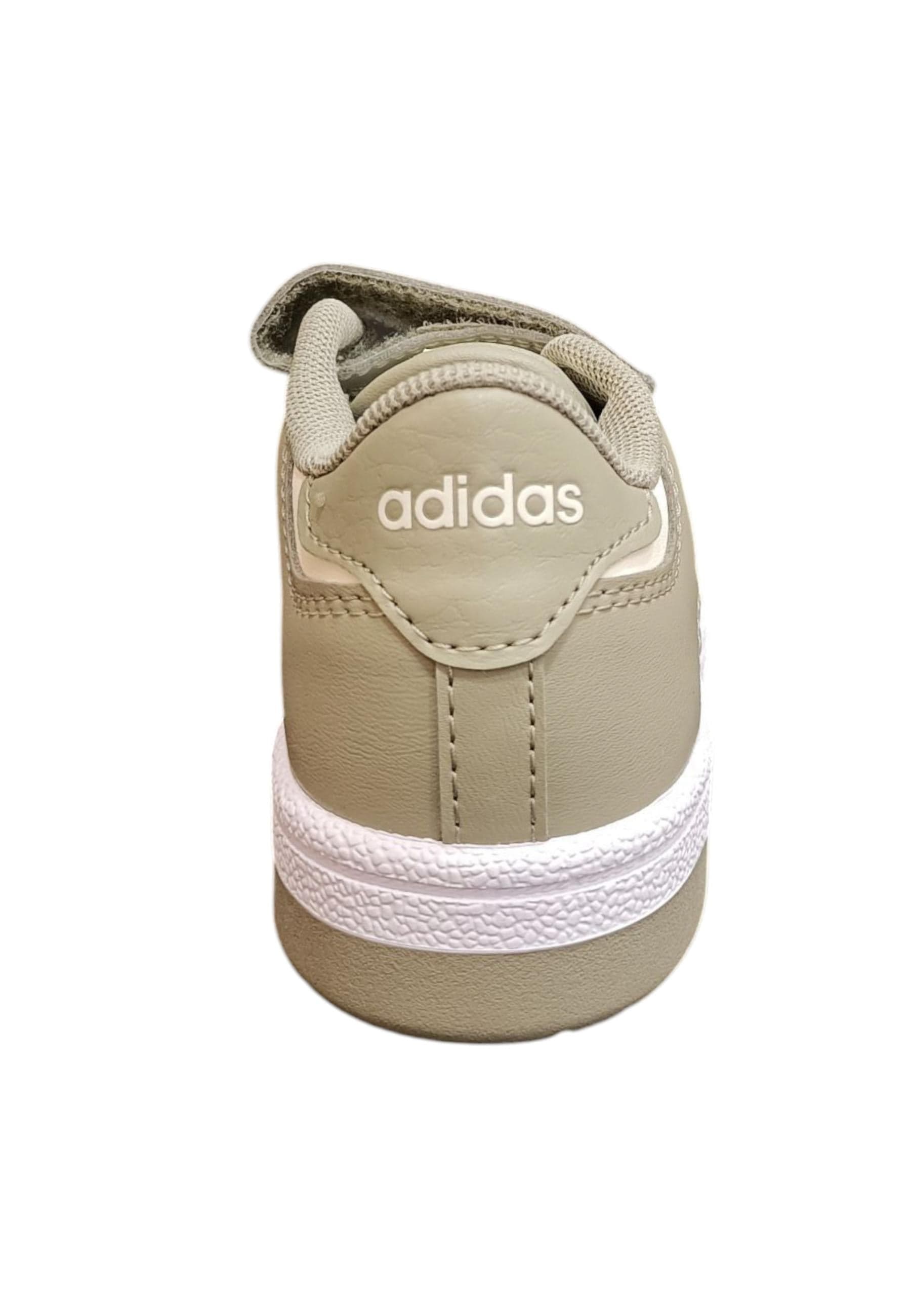 Scarpe sneakers Bambini e ragazzi adidas rapid court  grigio-bianco velcro in Ballerine Scarpetteria Gica - Trani, commercioVirtuoso.it