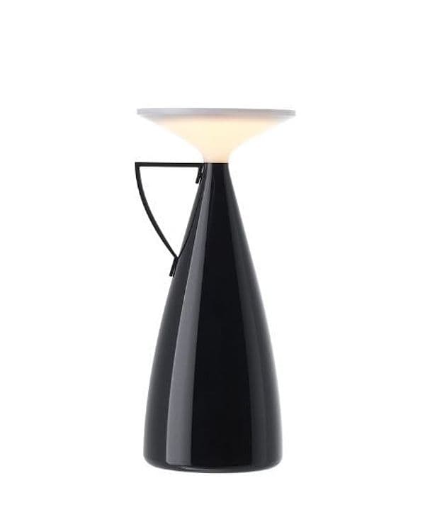 Lampada Ricaricabile Camomille Nera– Kartell