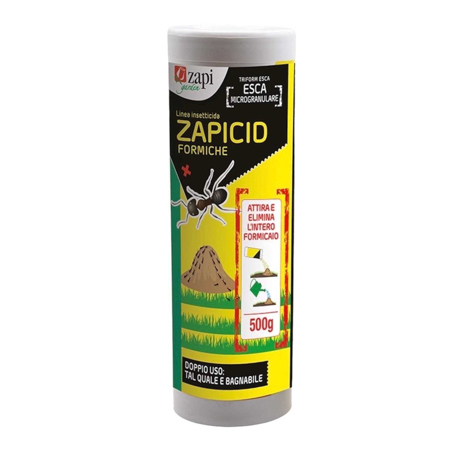 Zapicid Triform Esca Formiche gr.500 Esca Microgranulare Zapi Garden in Formiche Taliachicce.it - Milazzo, commercioVirtuoso.it