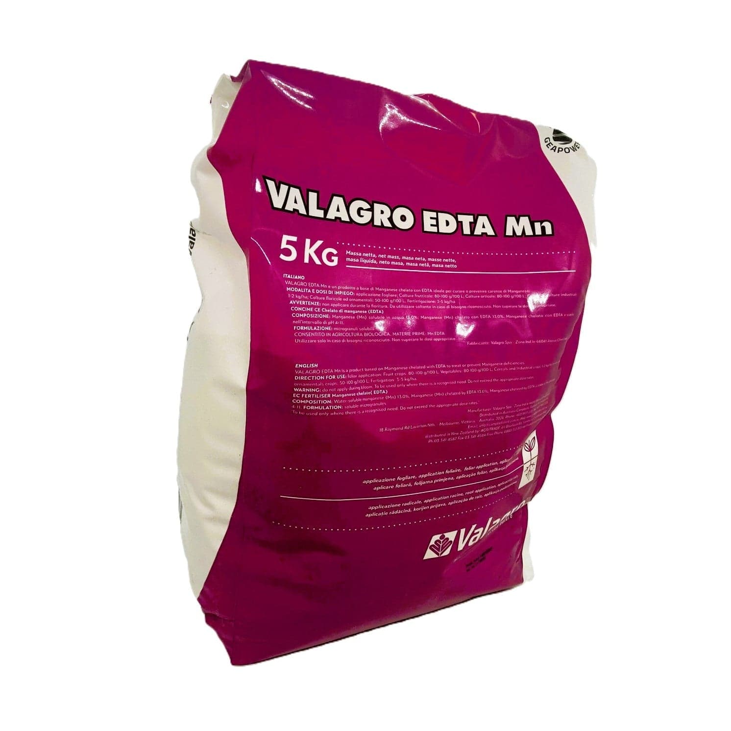 Valagro EDTA Mn Kg 5 Manganese Chelato con EDTA Syngenta