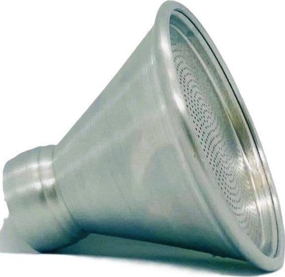 Doccia Soffione In Alluminio Piana mm.80 Attacco Filettato Femmina d.3/4" Vissmark - 2