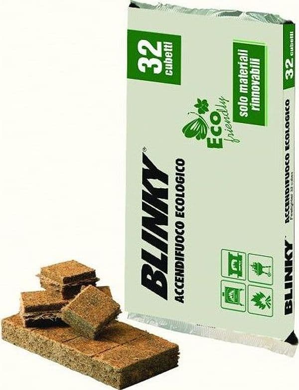 Accendifuoco Ecologico cf.32 Cubetti Blinky - 2