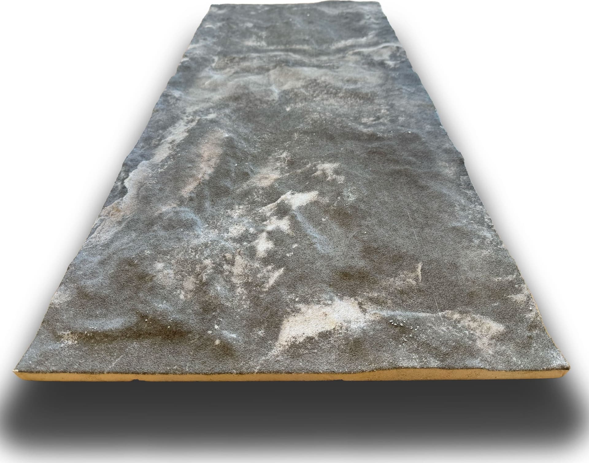 CAPPOTTO esterno - interno  isolante in STYROFOAM 3D da 2cm con sabbiatura e malta 120x50cm ANTICO CEMENTO - Eternal Parquet