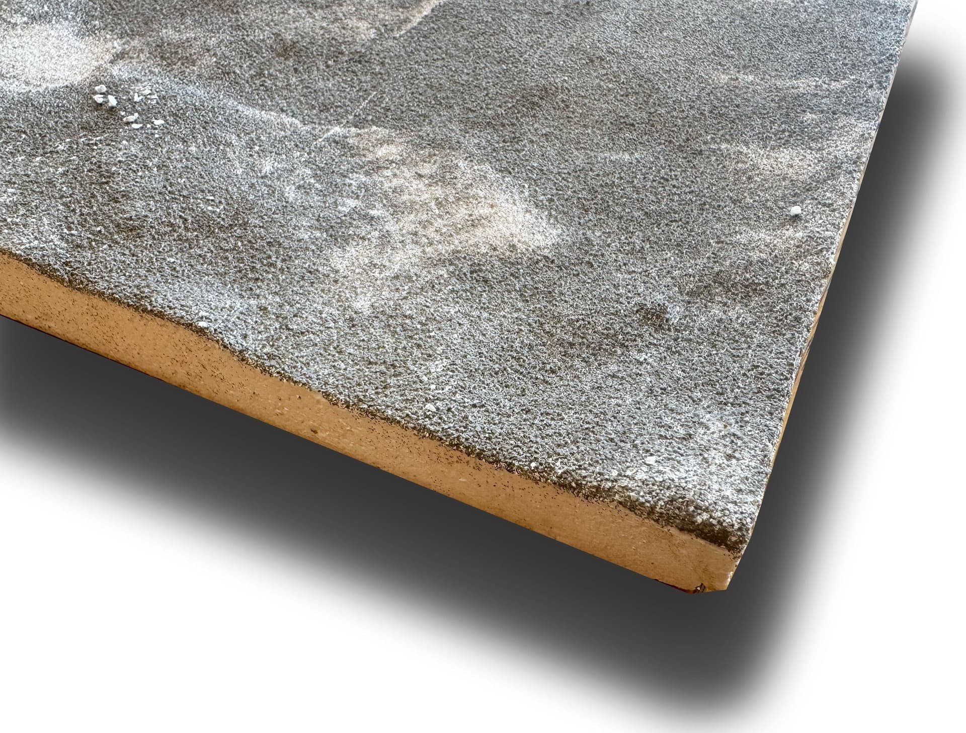 CAPPOTTO esterno - interno  isolante in STYROFOAM 3D da 2cm con sabbiatura e malta 120x50cm ANTICO CEMENTO - Eternal Parquet