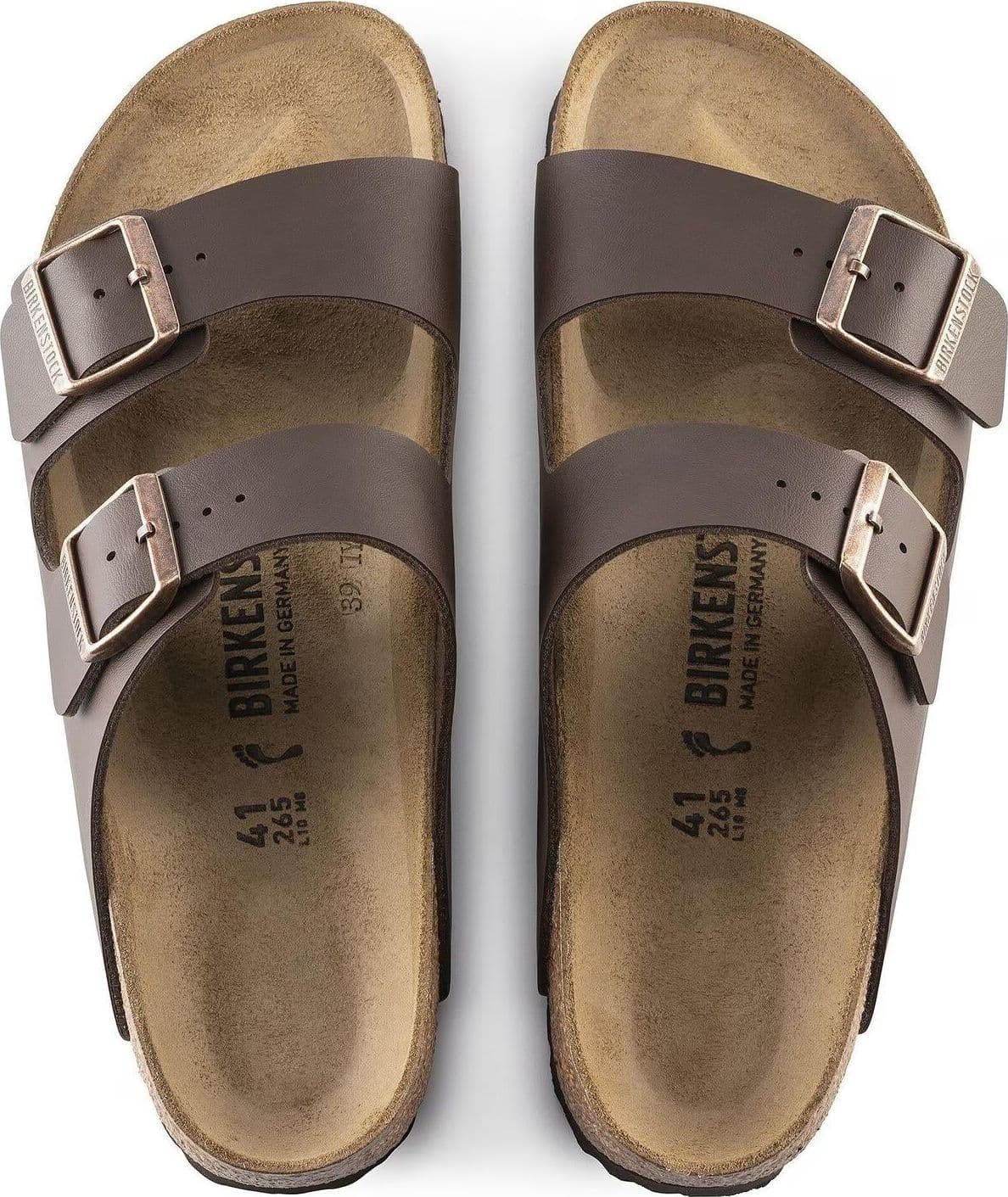 Birkenstock Arizona Birko-Flor dark brown