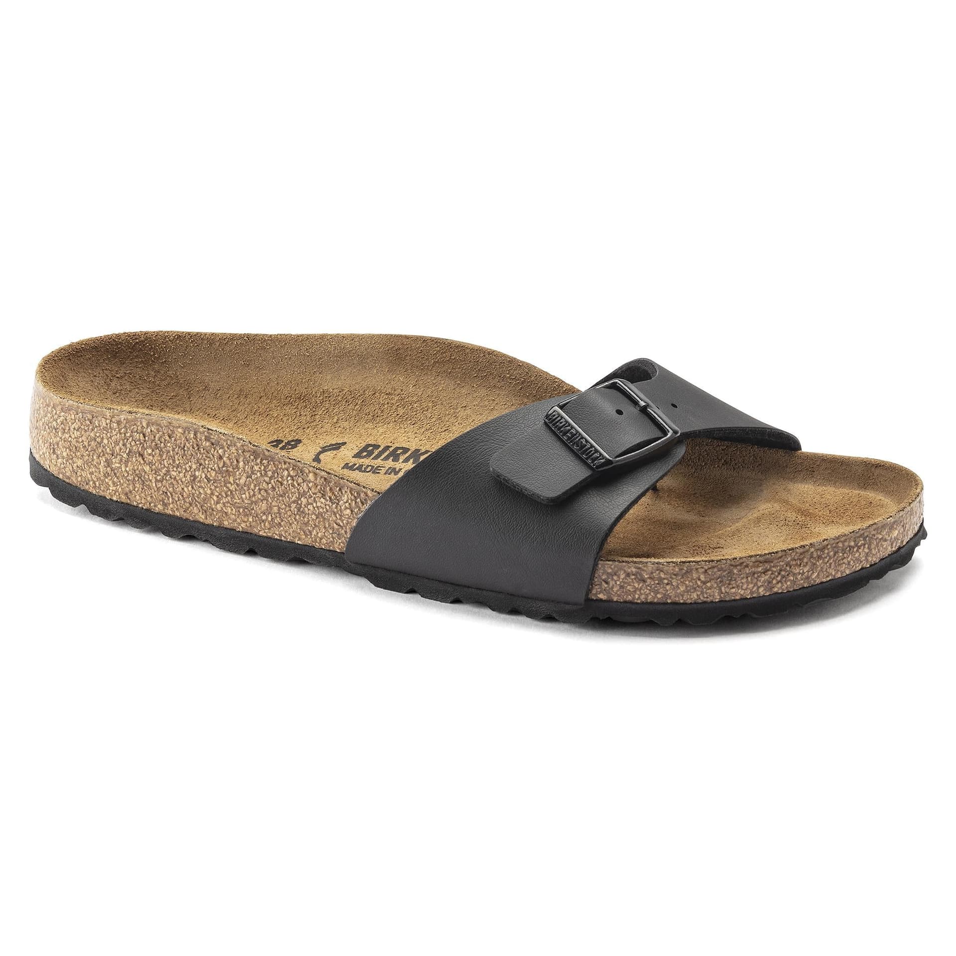 Birkenstock Madrid Birko-Flor black in Ciabatte moda Glad Store - Genova, commercioVirtuoso.it