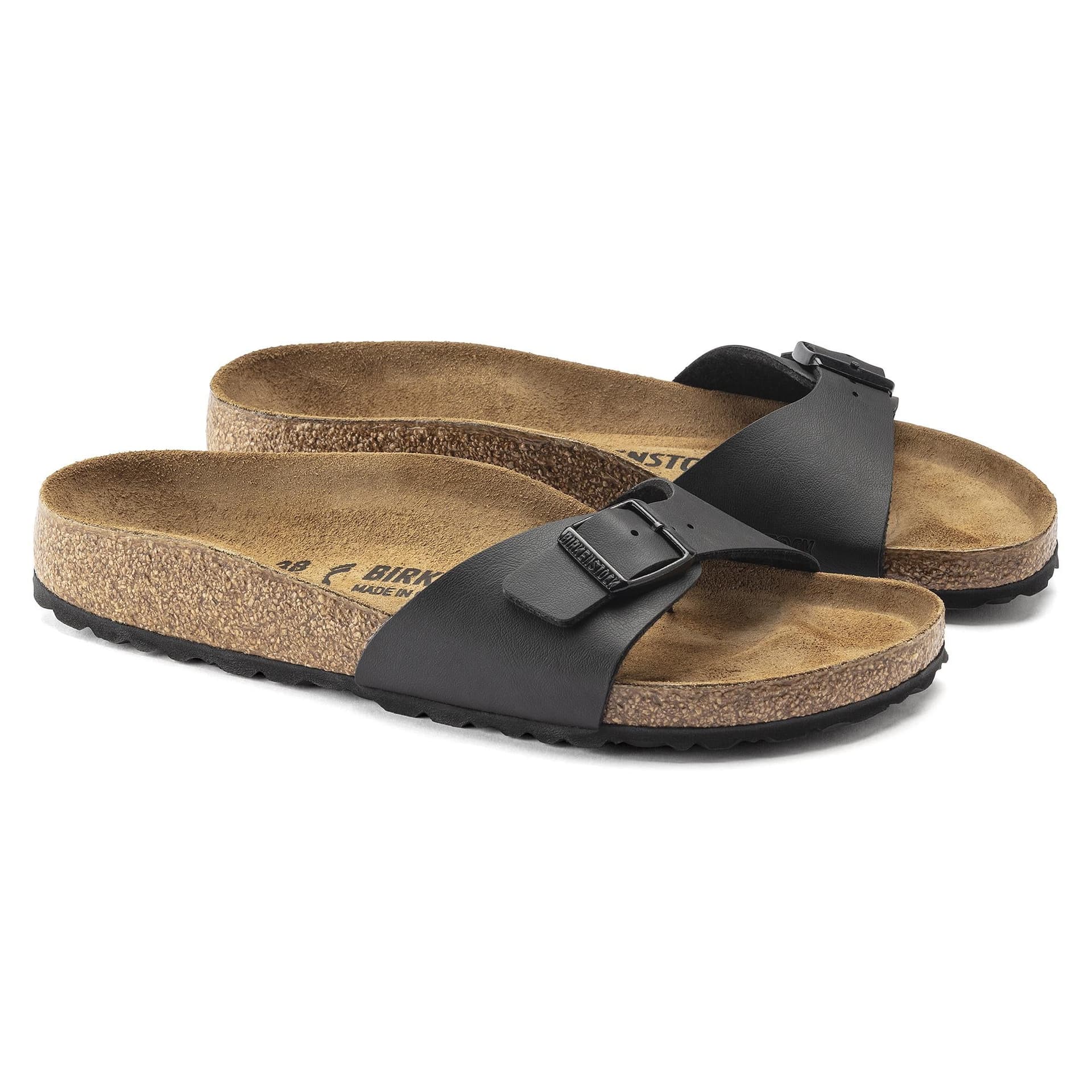 Birkenstock Madrid Birko-Flor black in Ciabatte moda Glad Store - Genova, commercioVirtuoso.it