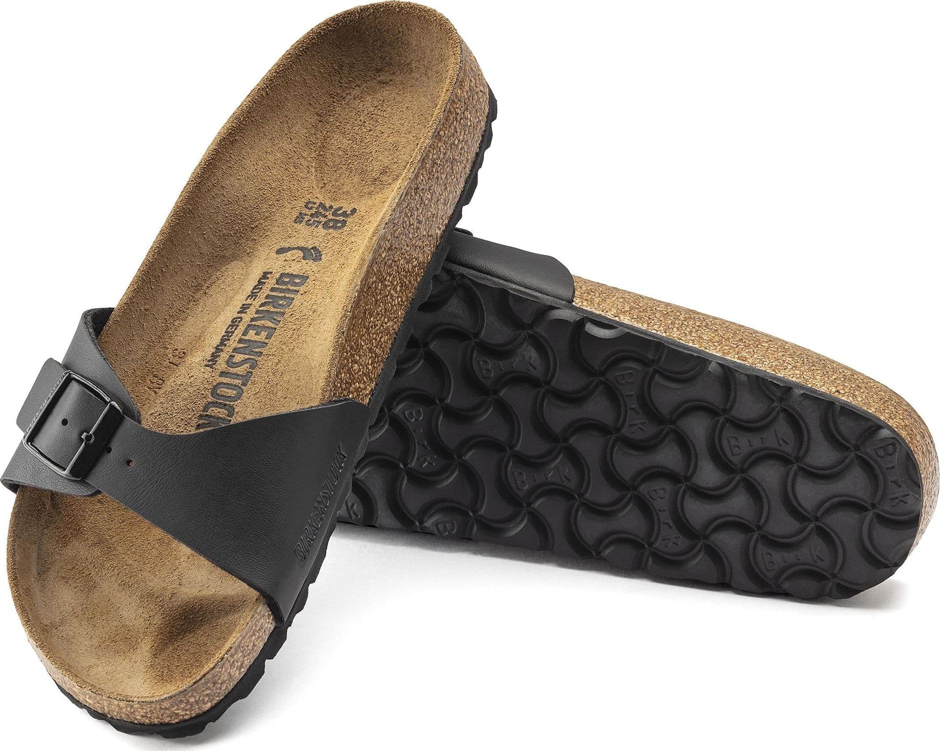 Birkenstock Madrid Birko-Flor black