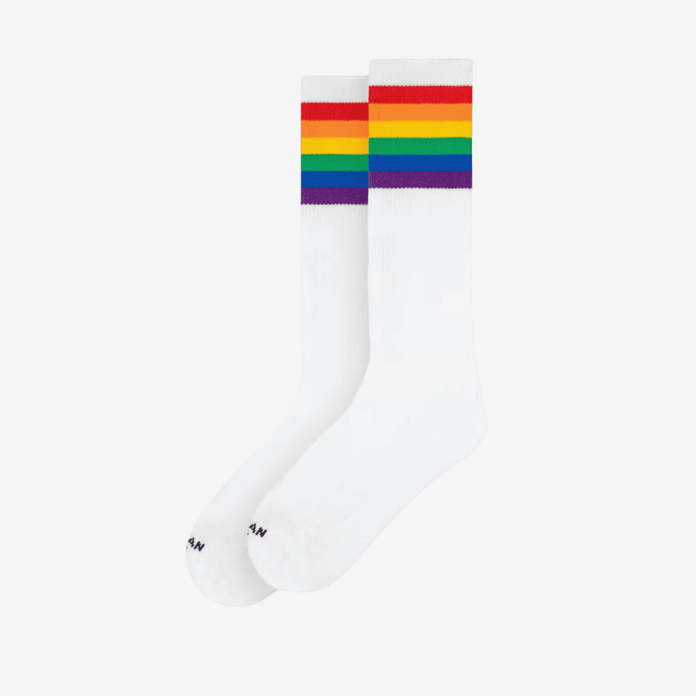 Calze American Socks Rainbow Pride knee high - 5
