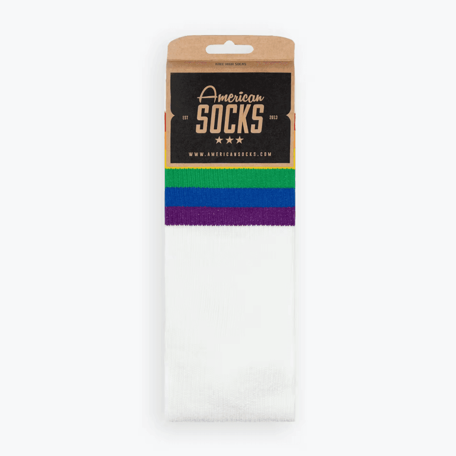 Calze American Socks Rainbow Pride knee high - 2