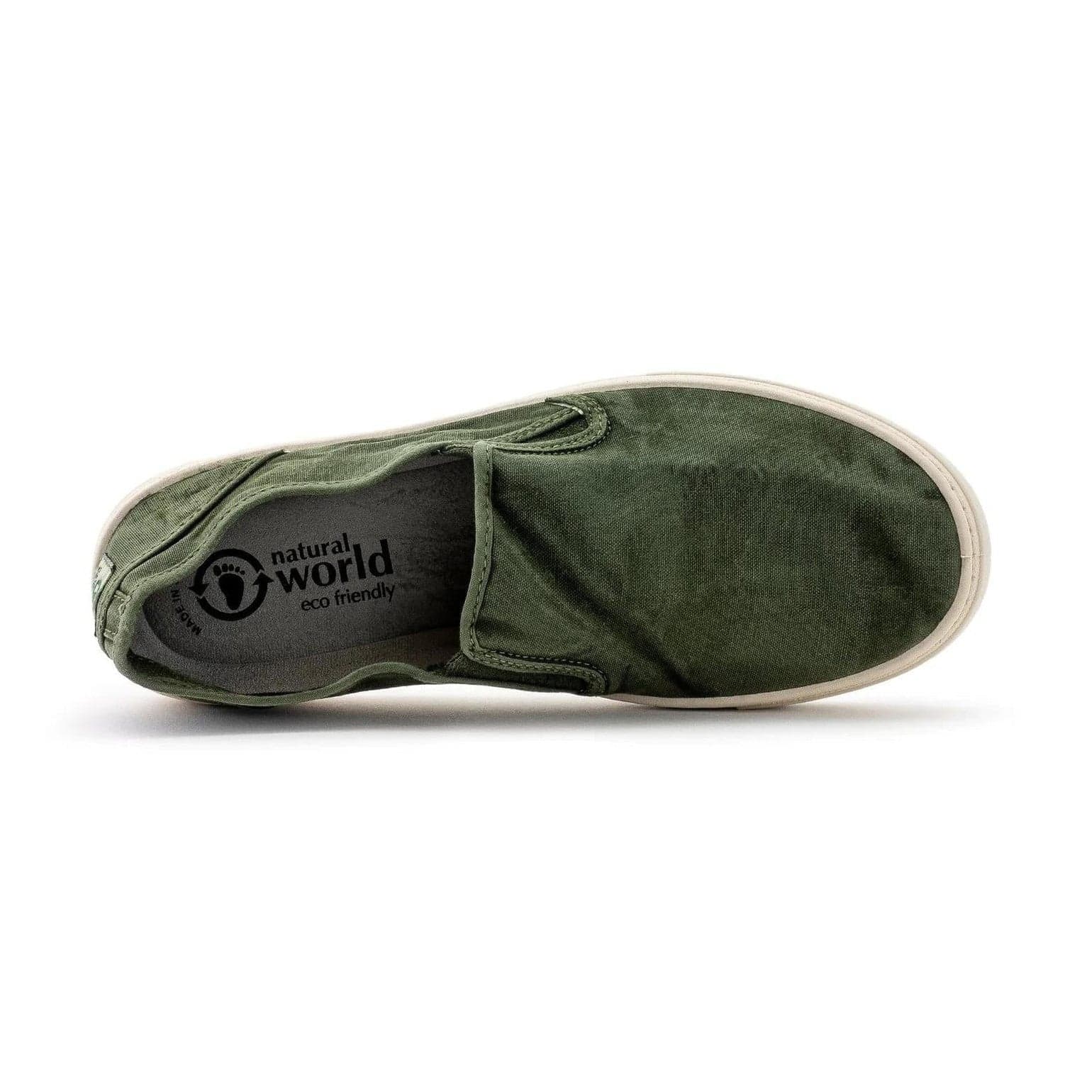 Scarpe Natural World Old Gazzelle kaki