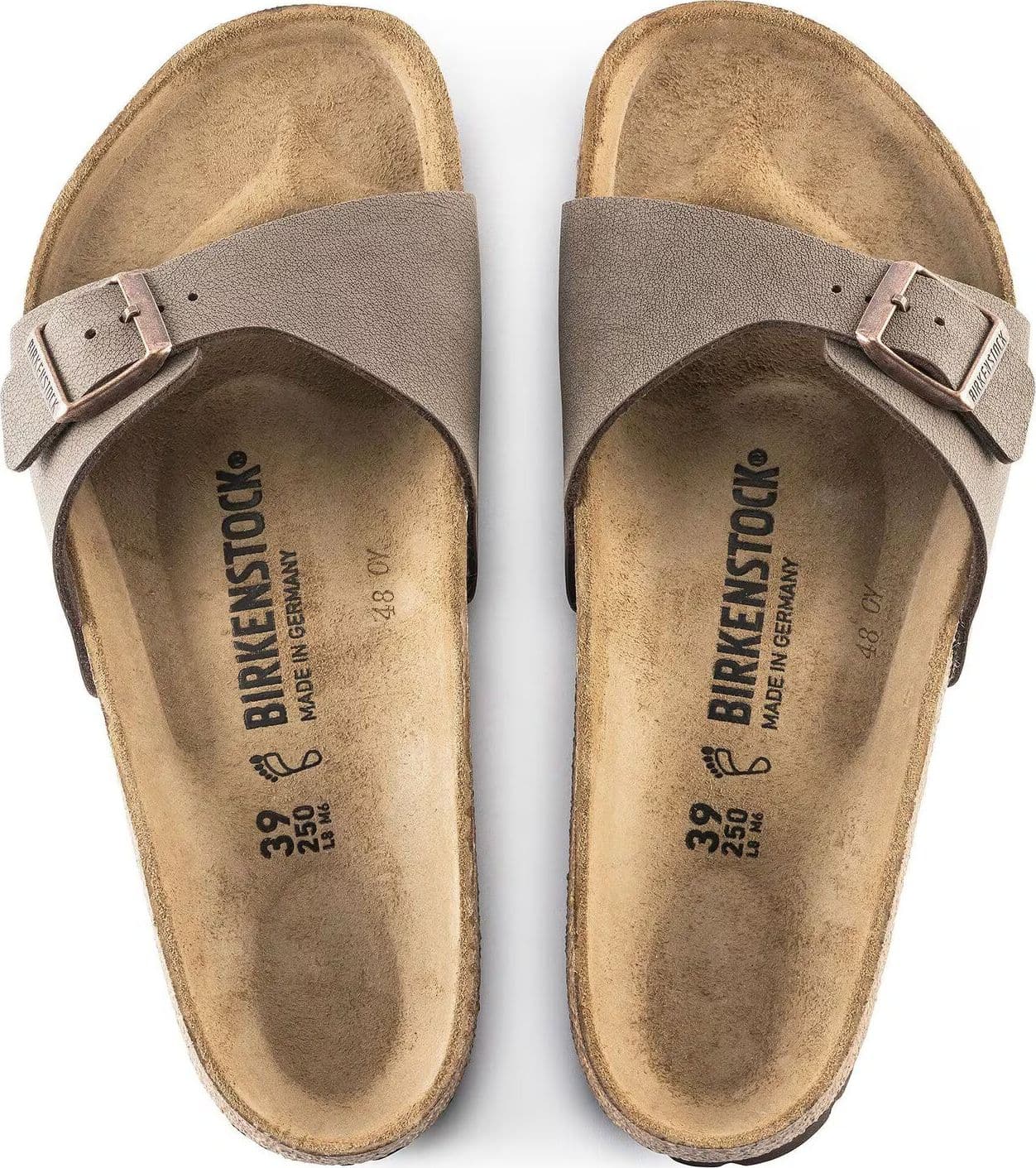 Birkenstock Madrid Birko-Flor Nubuck mocha