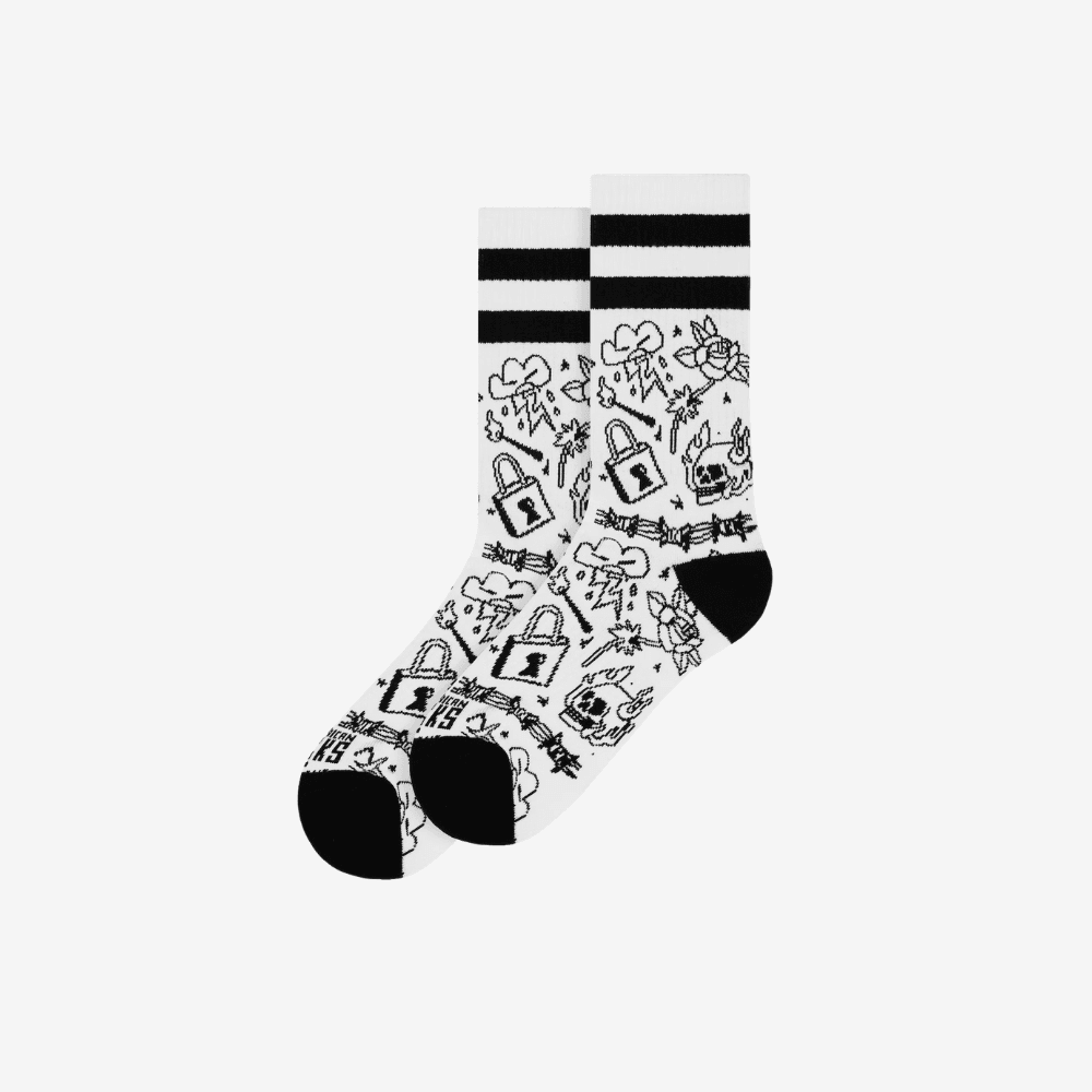 Calze American Socks Broken Chain - 5