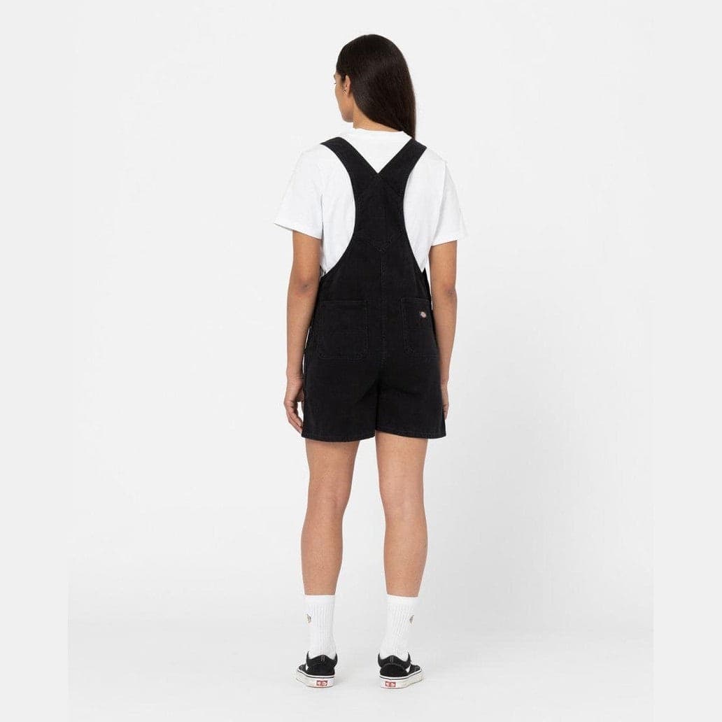 Salopette Dickies Duck Canvas Short Bib black