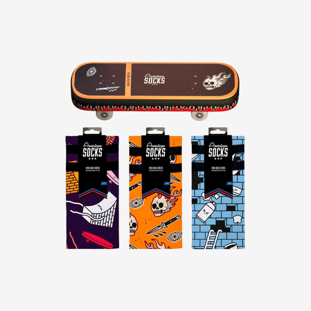 Calze American Socks Skateboard Giftbox - 5