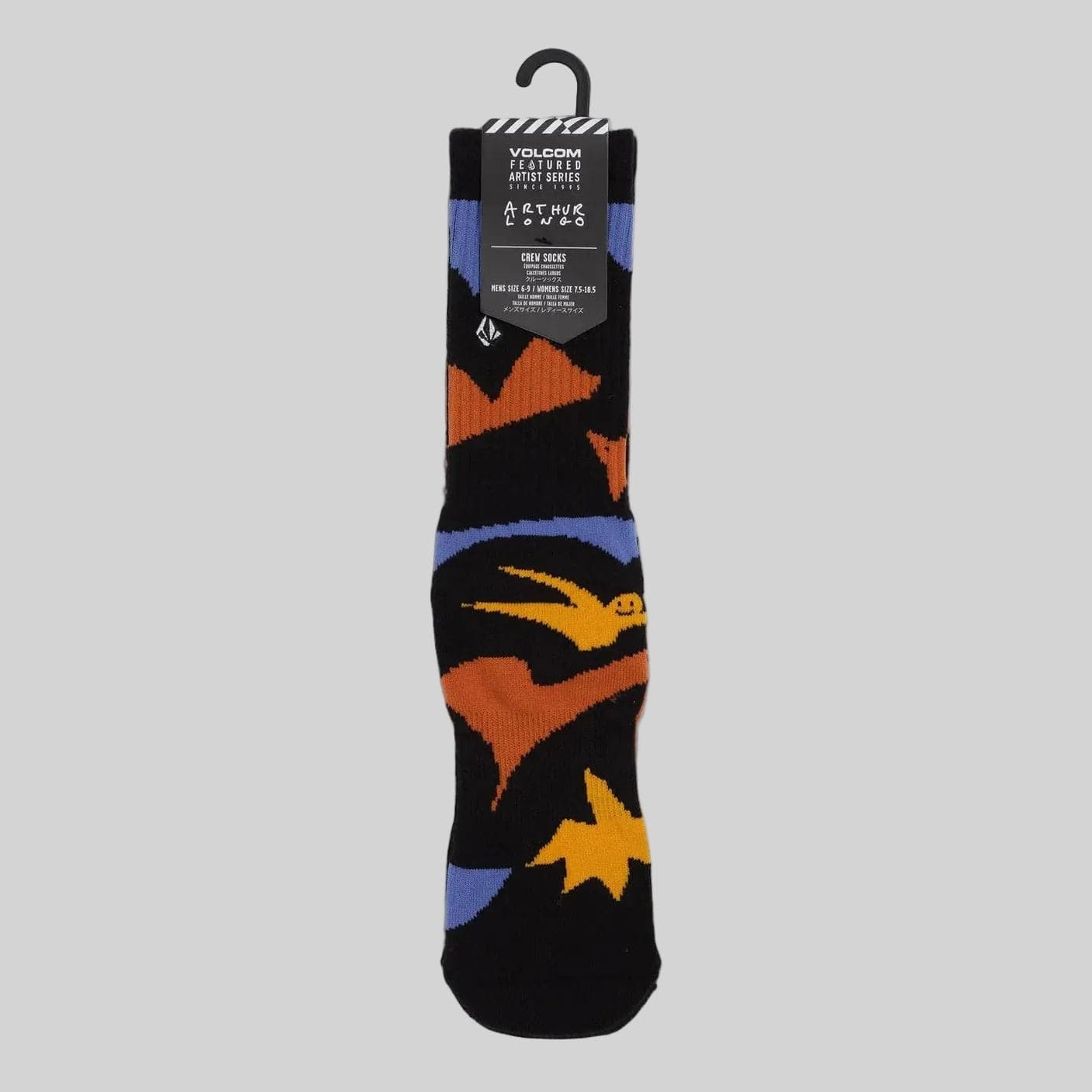 Calze Volcom Arthur Longo black - 2