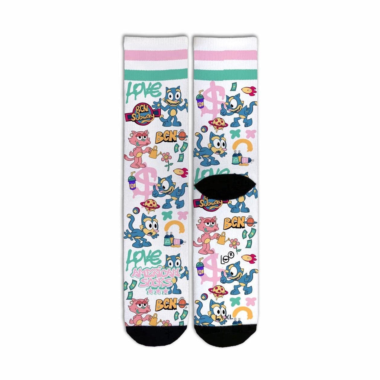 Calze socks American Socks Copy Cat - 2