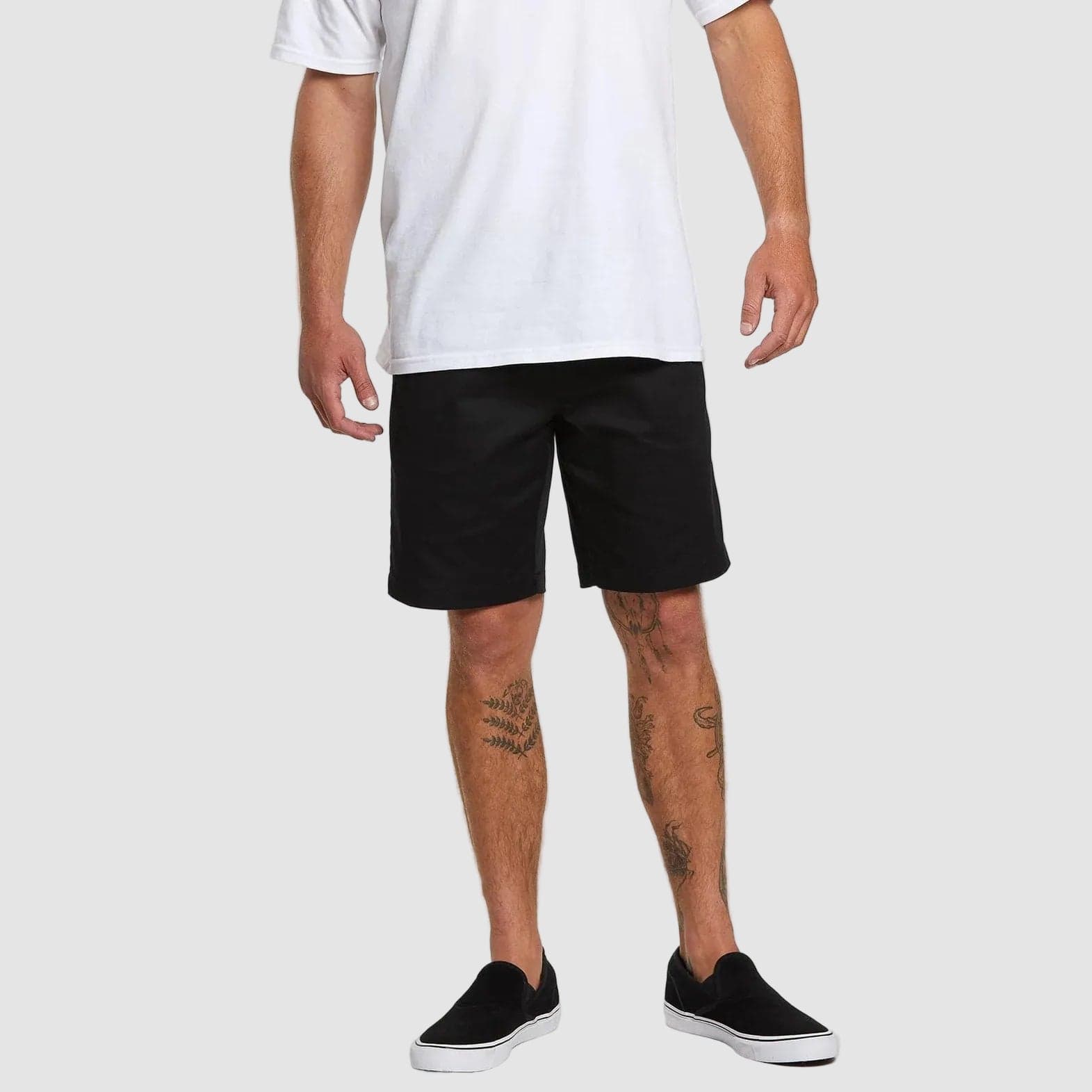 Short Volcom Fricking Elasticated Waist black