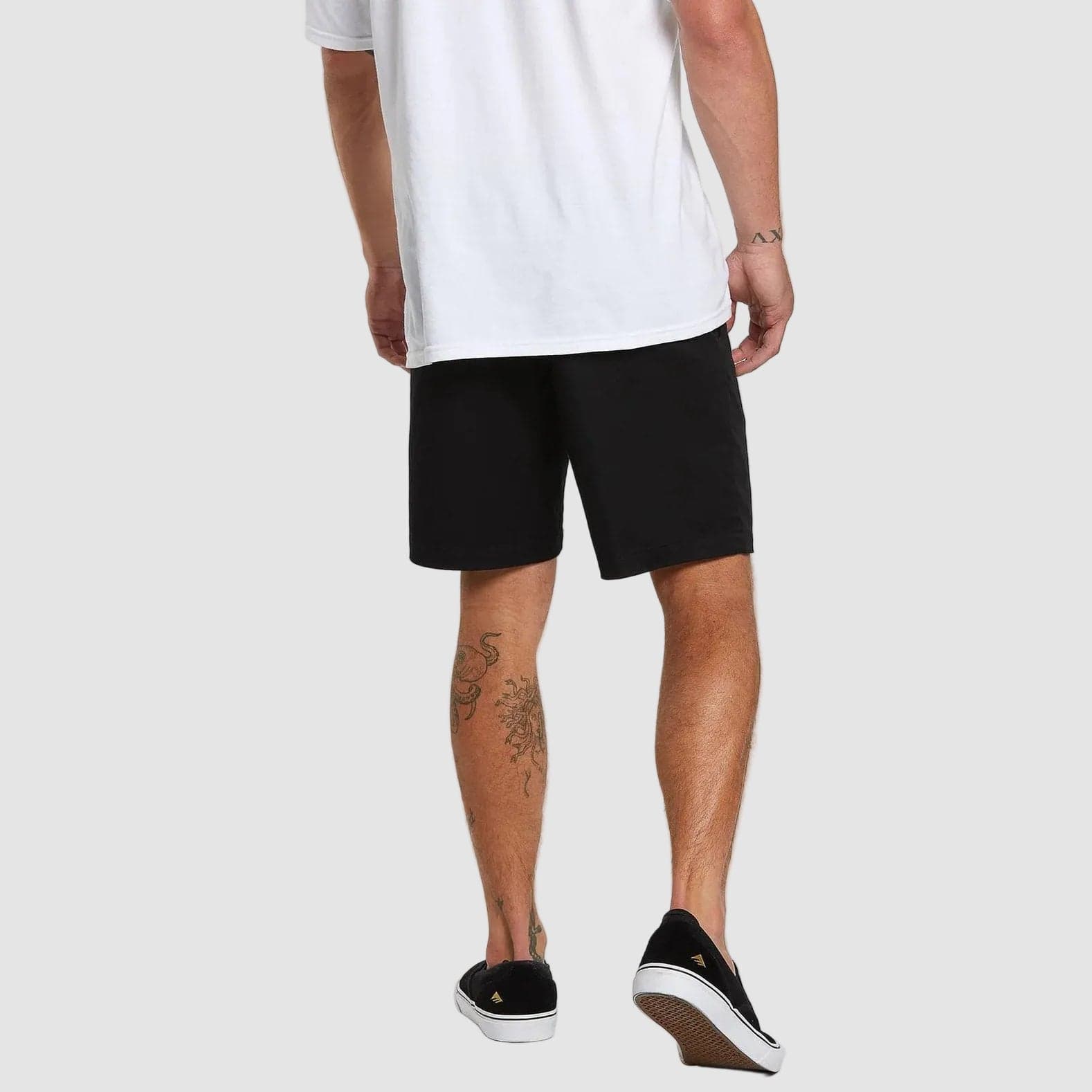 Short Volcom Fricking Elasticated Waist black