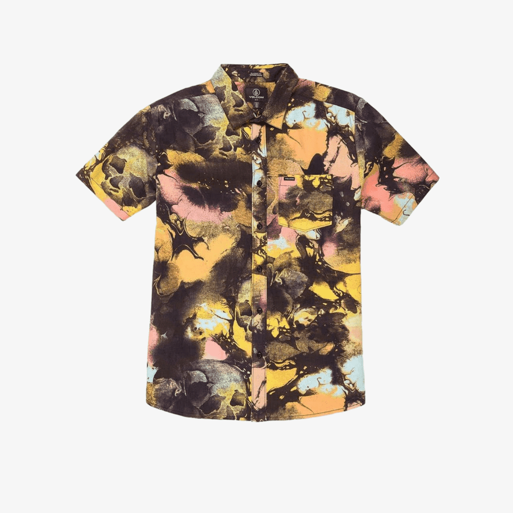 Camicia Volcom Skulli Dawn yellow - 4