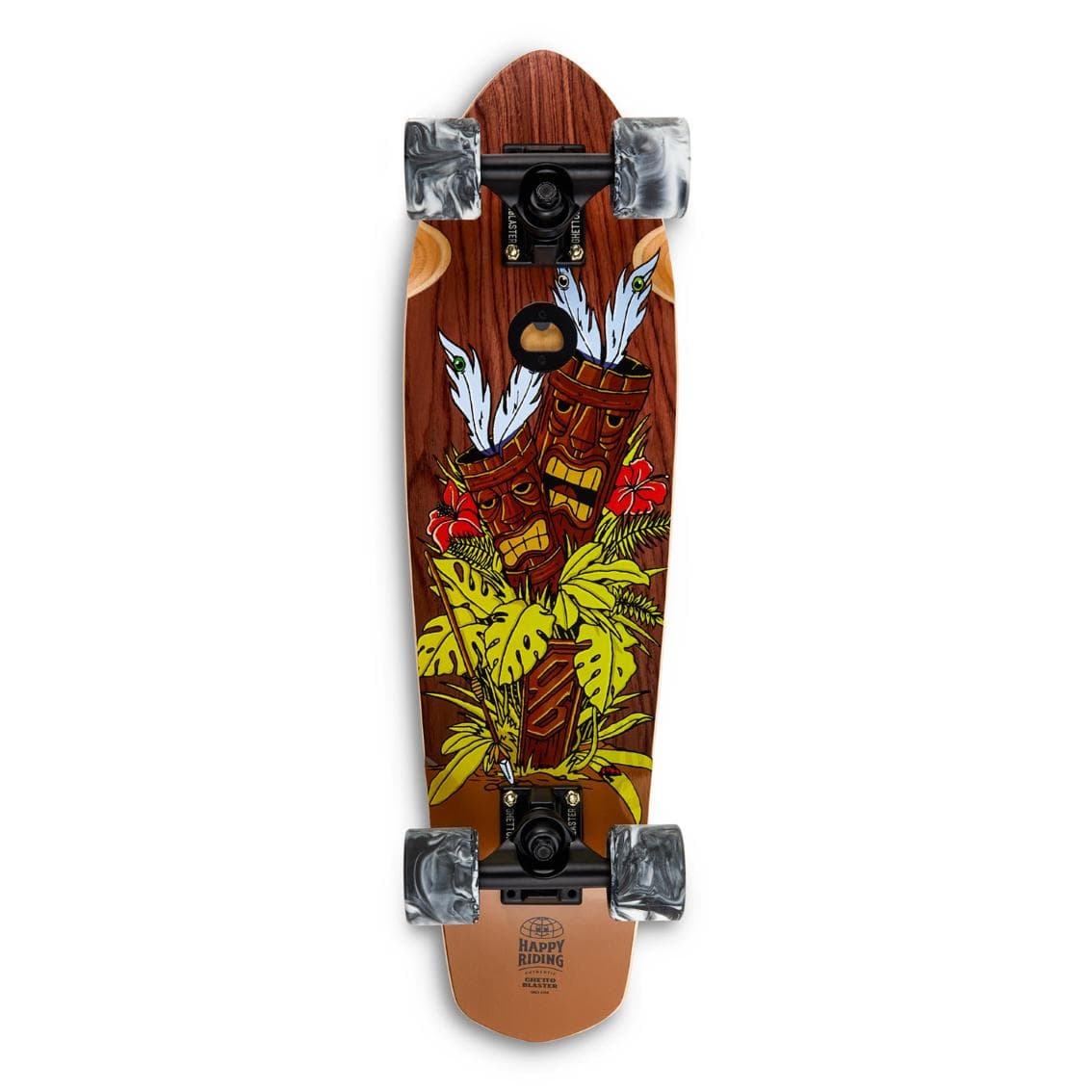 Skateboard Cruiser Ghettoblaster  Mogano Tki Totem 26" -7,25"