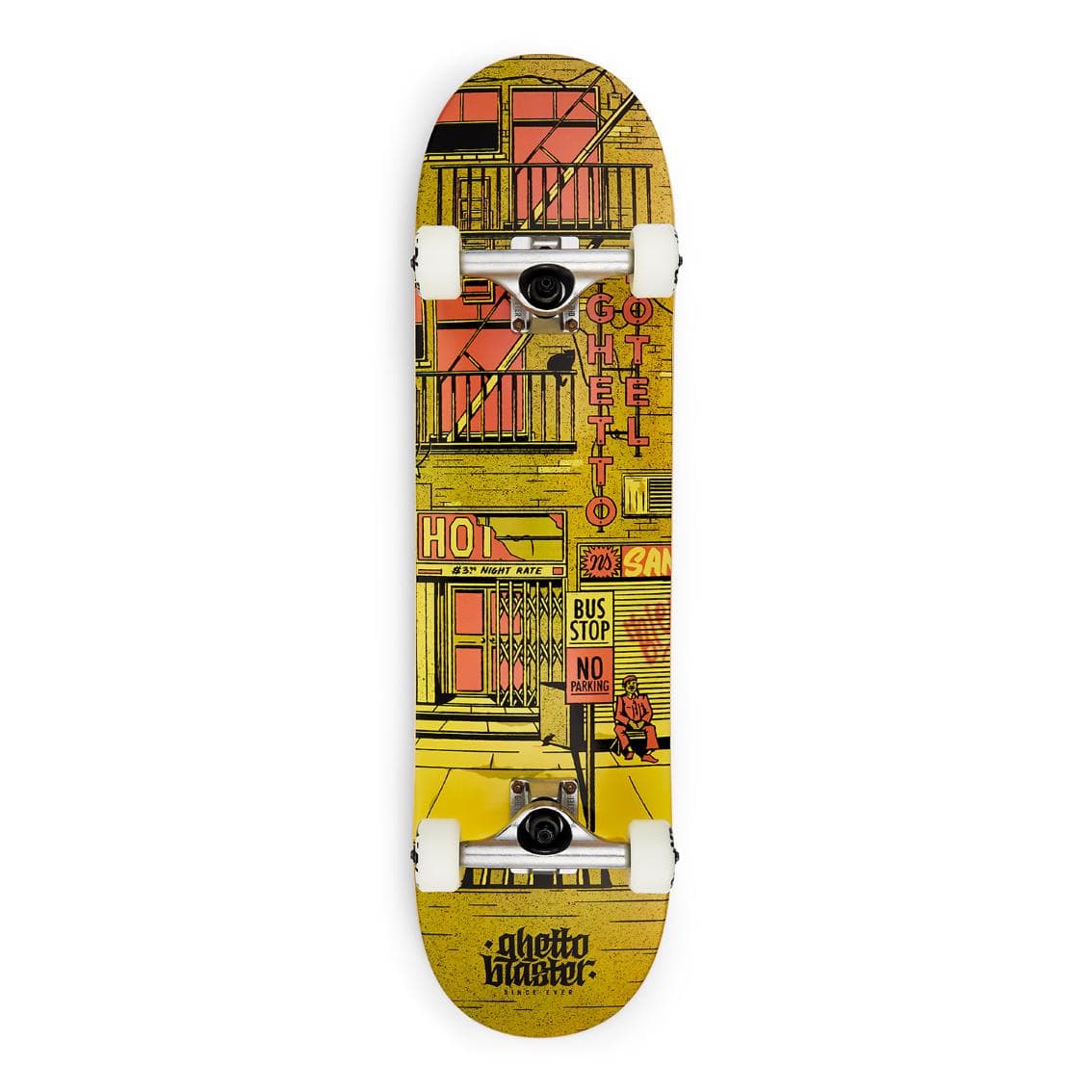 Skateboard Ghettoblaster per iniziare  Hotel Rust  8.125" - 14