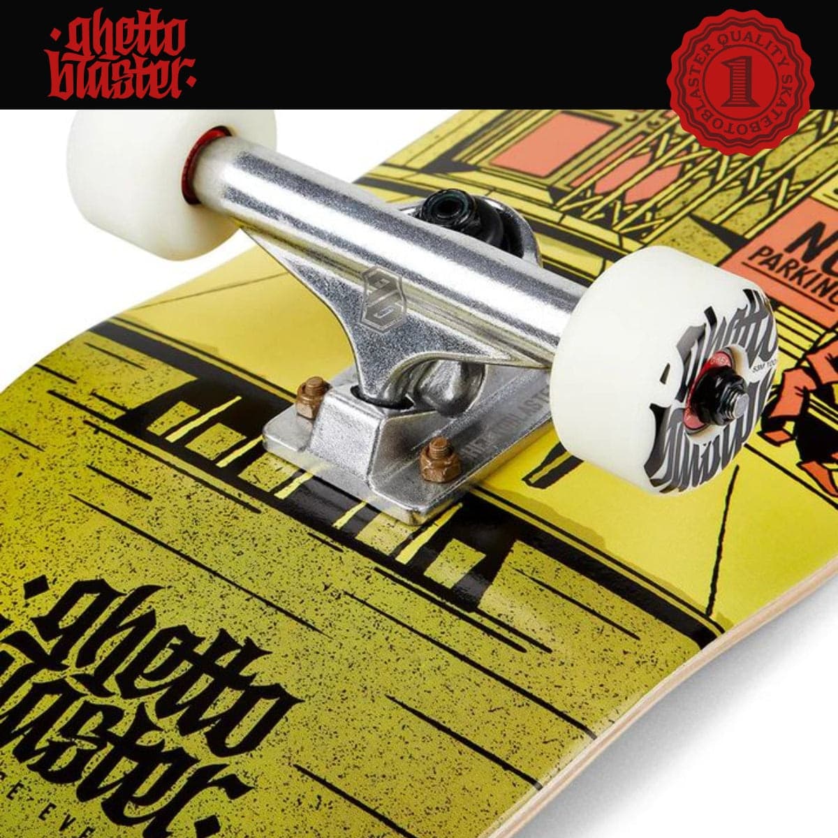 Skateboard Ghettoblaster per iniziare  Hotel Rust  8.125" in Skateboard Glad Store - Genova, commercioVirtuoso.it