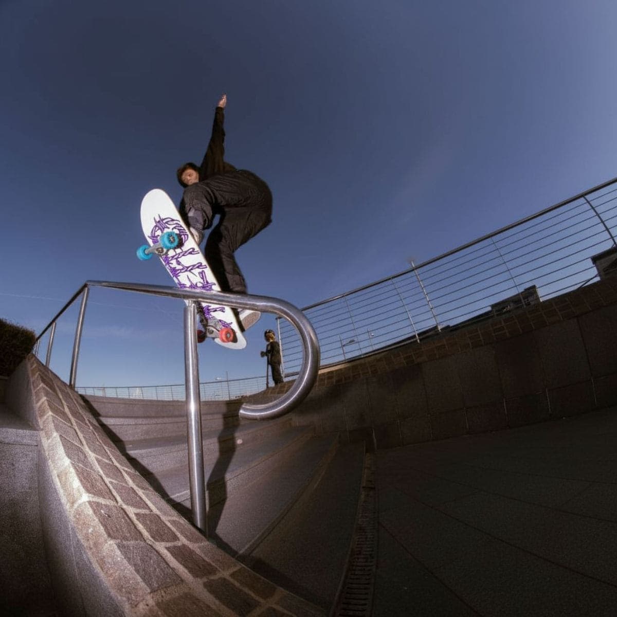 Skateboard Ghettoblaster per iniziare Barded Wire Pink 8.125"