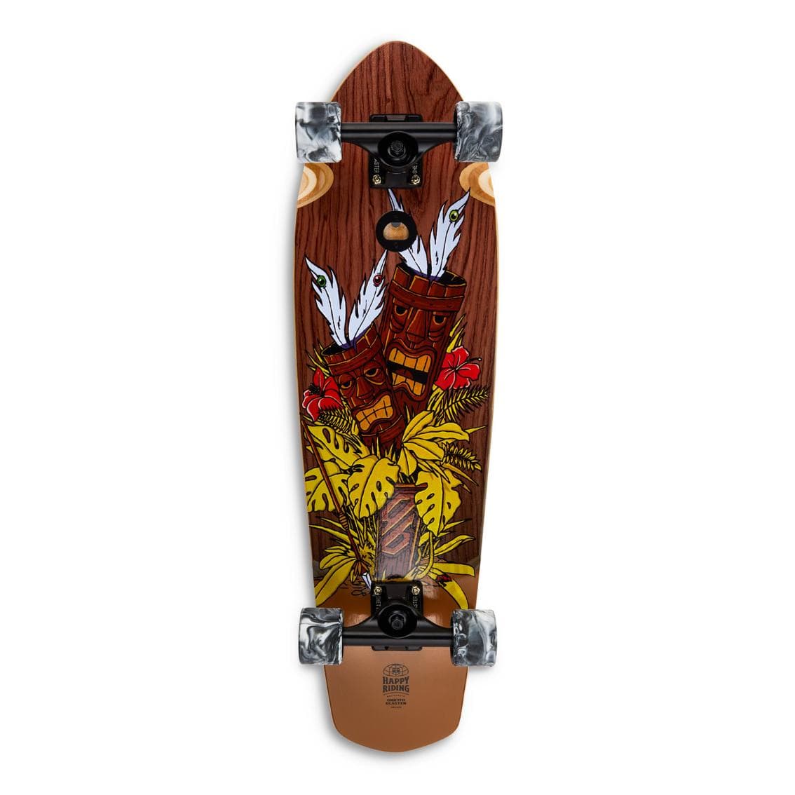 Skateboard Cruiser Ghettoblaster  Mogano Tki Totem 32" -9,25"