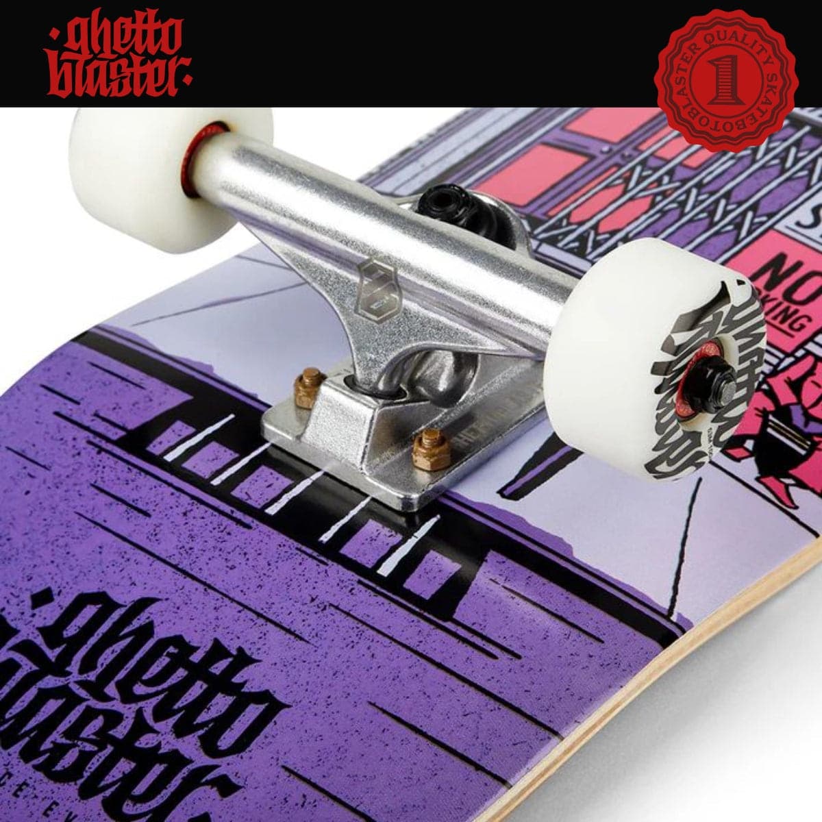 Skateboard Ghettoblaster per iniziare  Hotel Pou  8.125" in Skateboard Glad Store - Genova, commercioVirtuoso.it