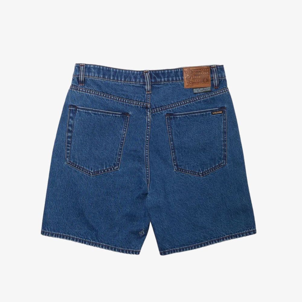 Shorts Volcom Billow Denim oliver mid blue - 2