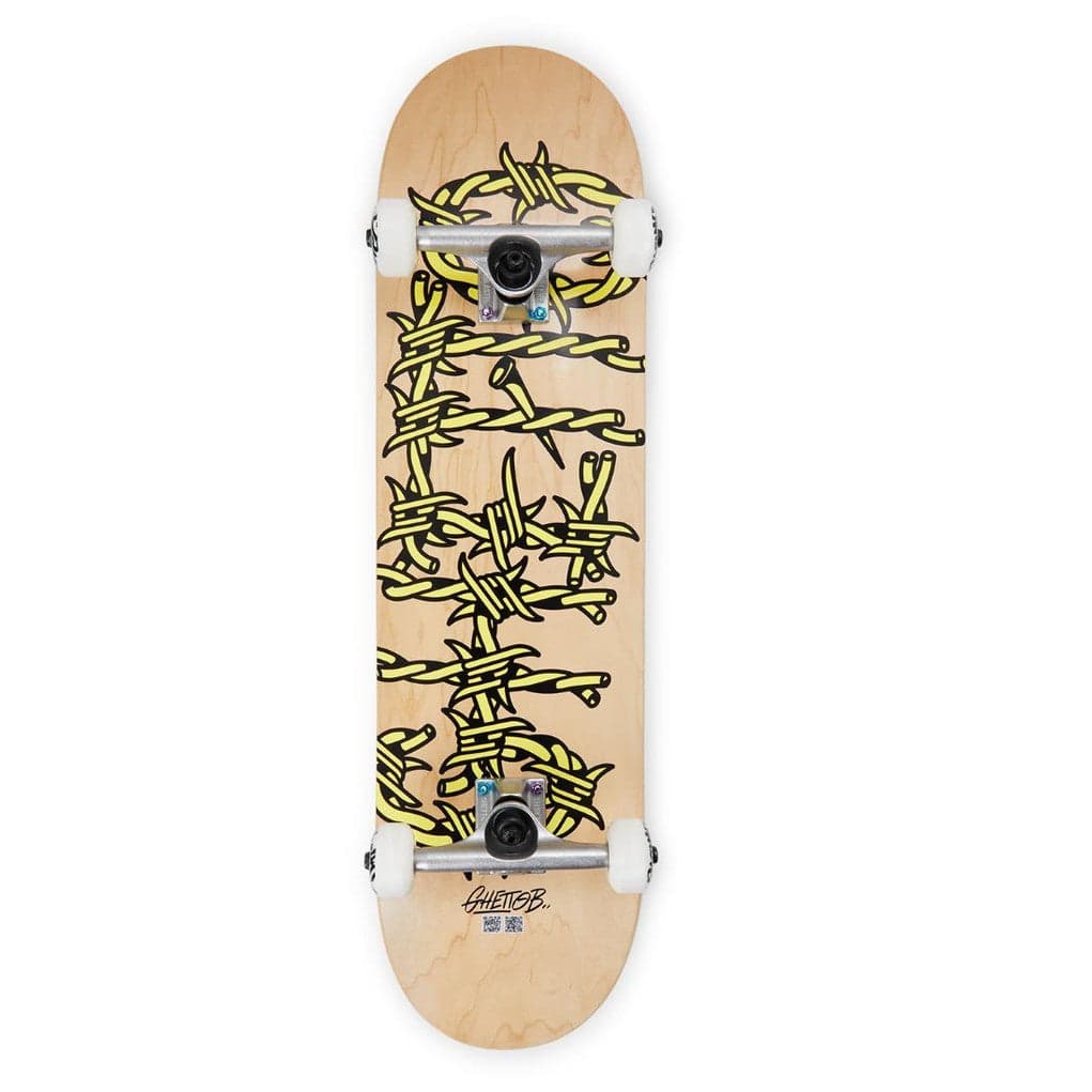 Skateboard Ghettoblaster per iniziare  Barbed Wire Natural 8.375" - 14