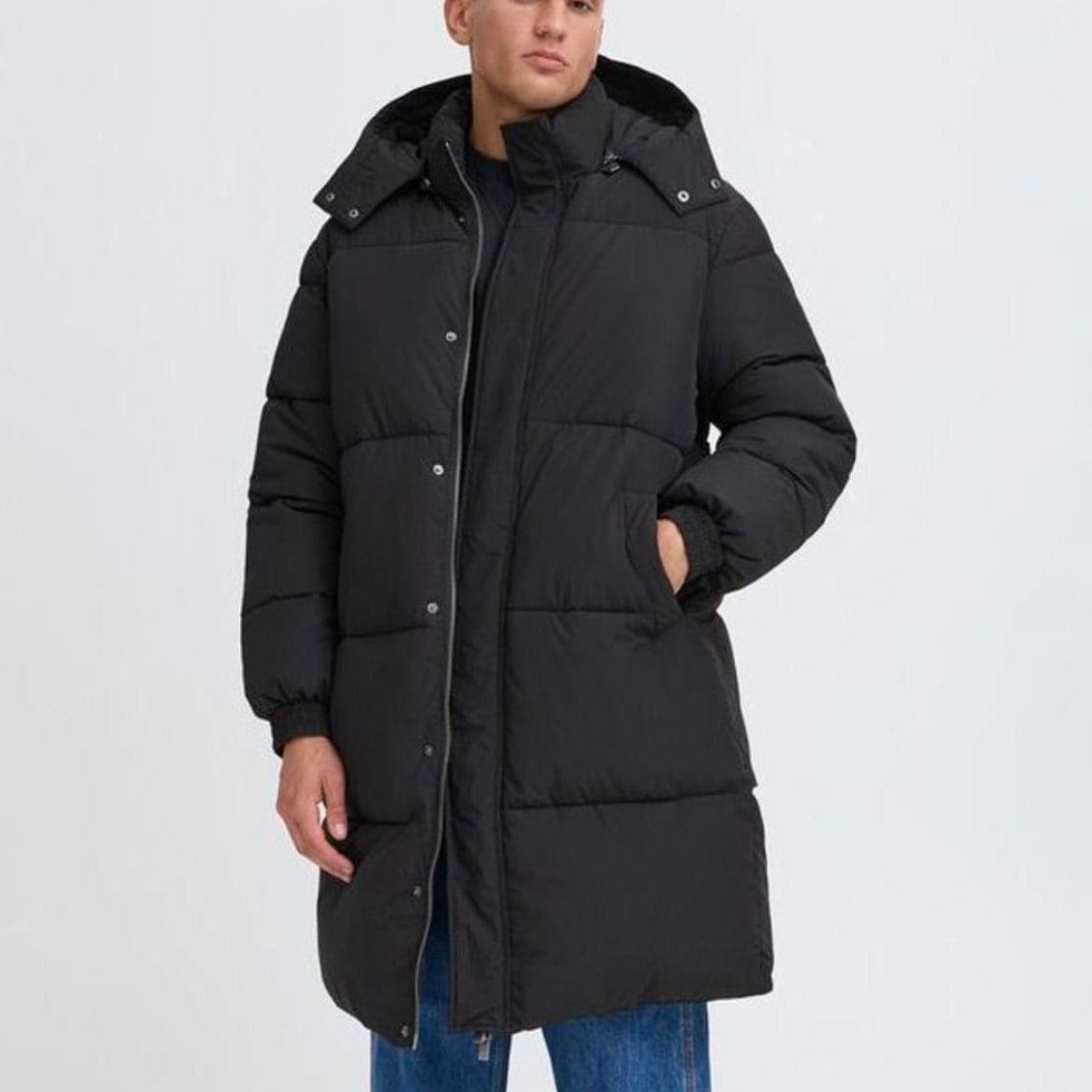 Giacca Solid Droy Long true blk