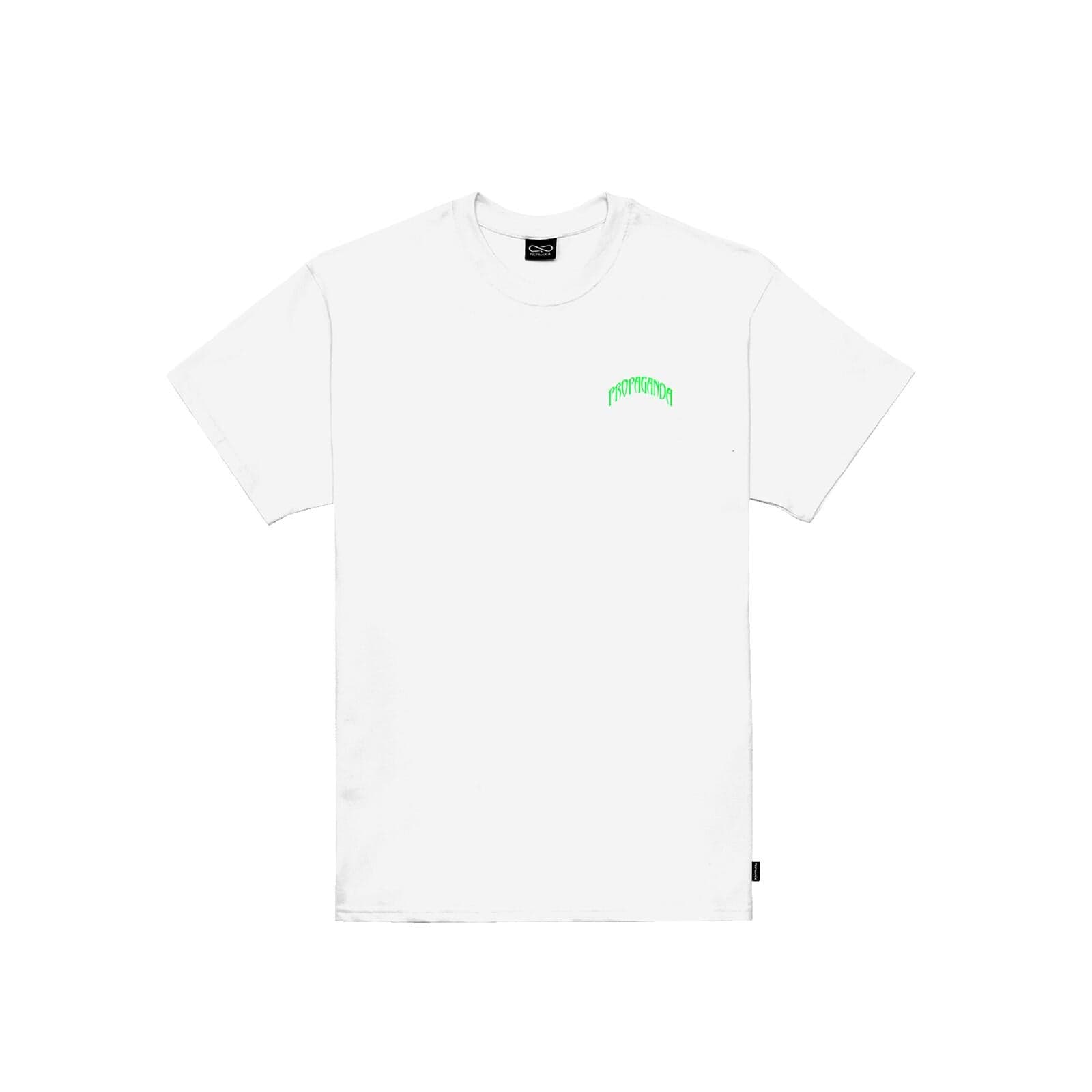 T-shirt Propaganda Triangle Panther white