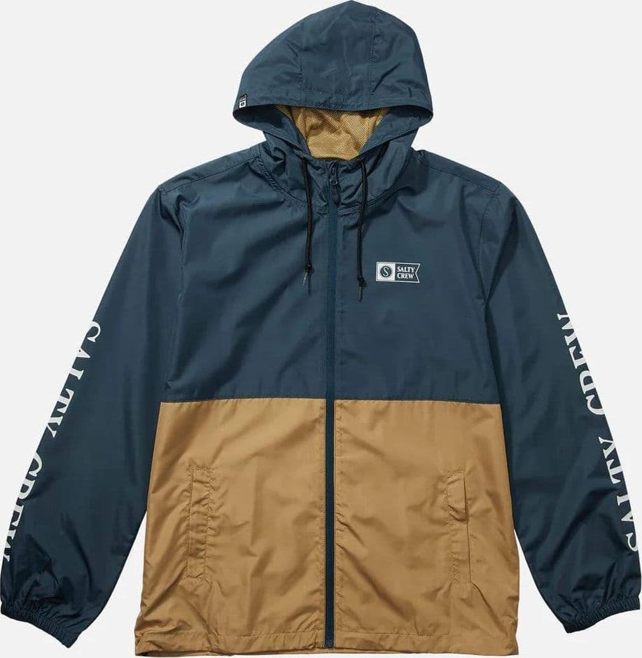 Giacca Salty Crew Surface windbreaker navy straw
