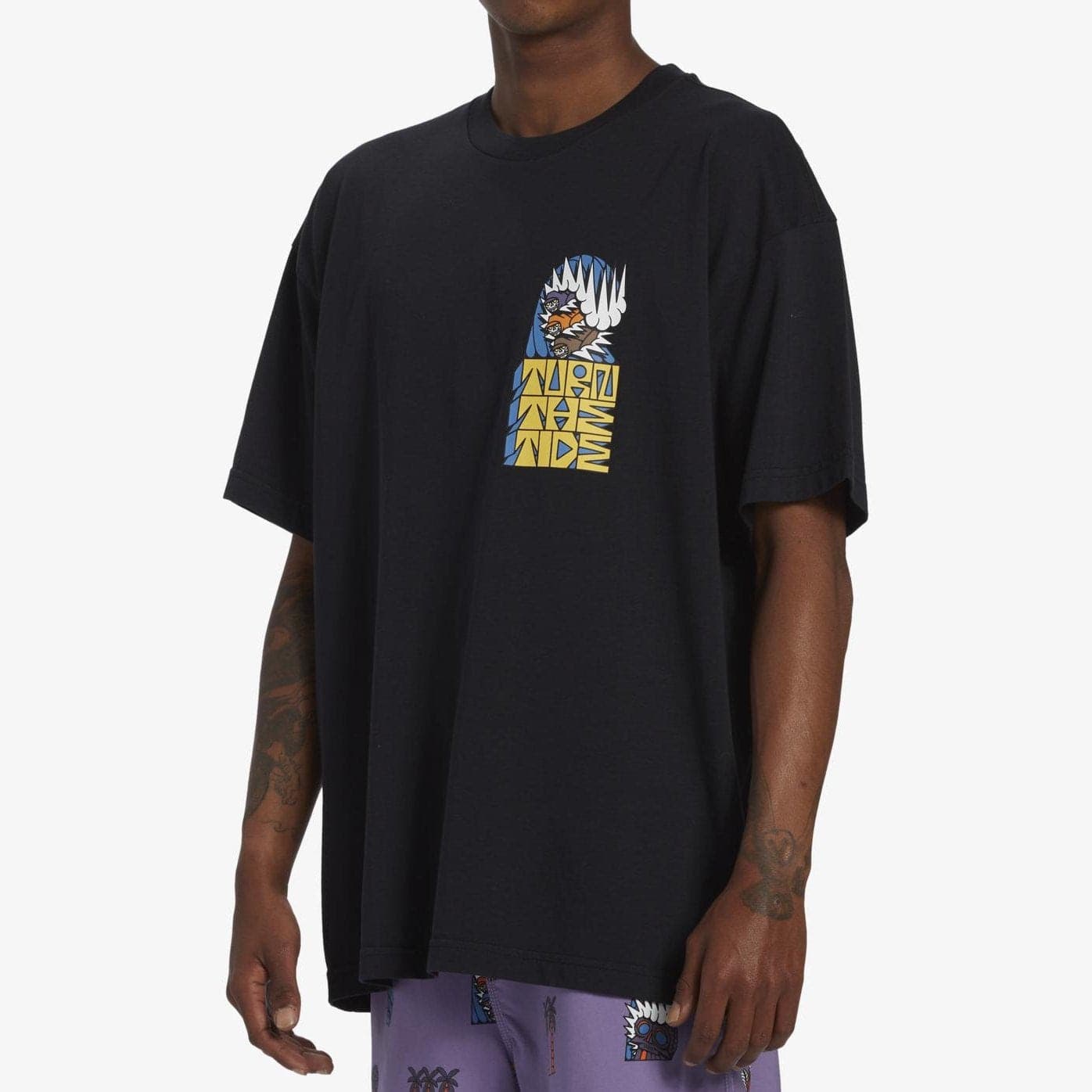 T-shirt Billabong Party Wave black - 4