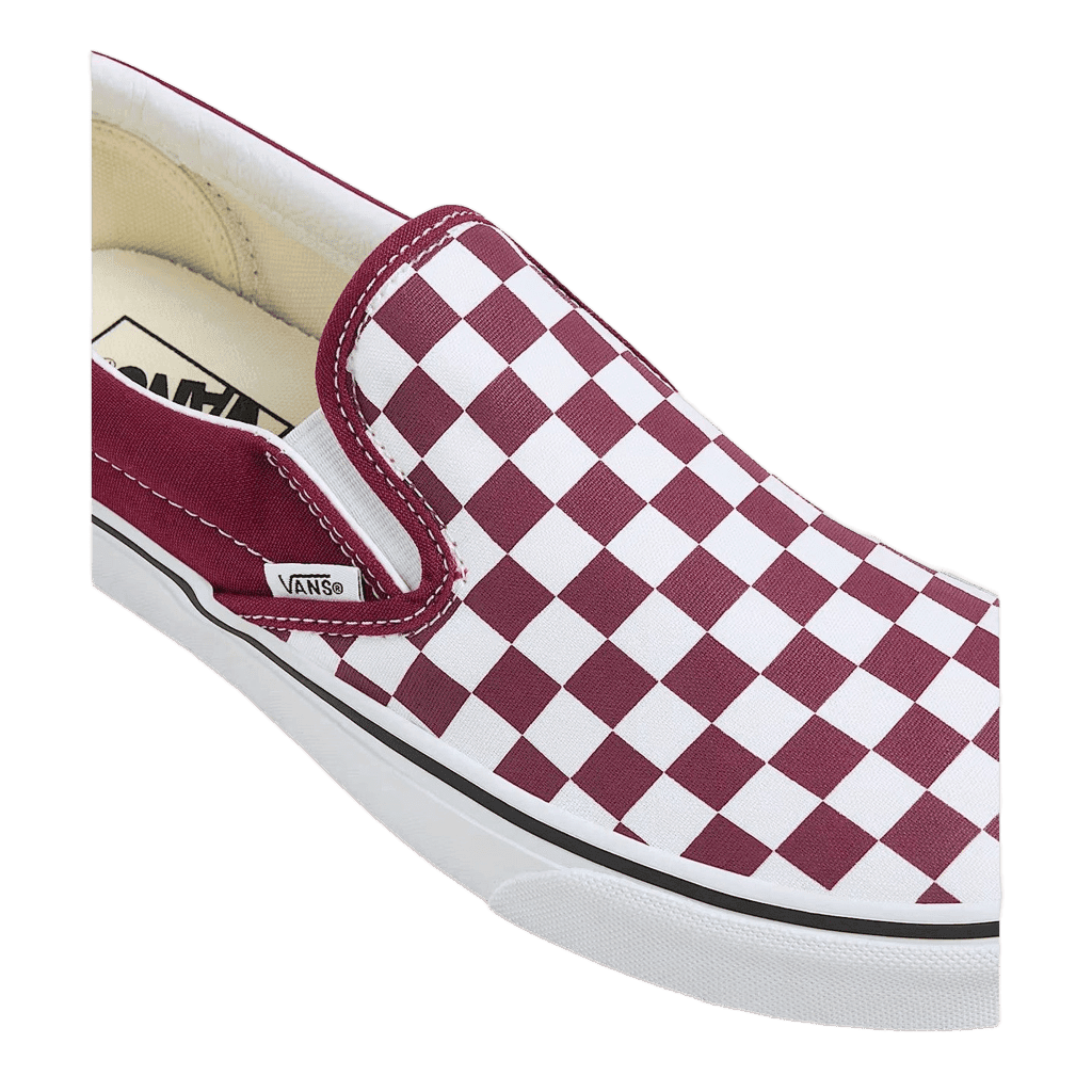 Sneakers Vans Slip-On bordeaux checkerboard - 4