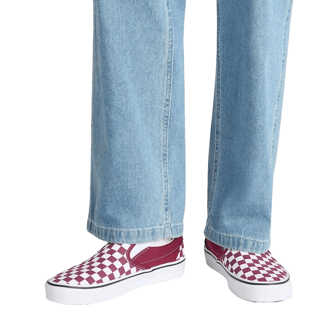 Sneakers Vans Slip-On bordeaux checkerboard - 5