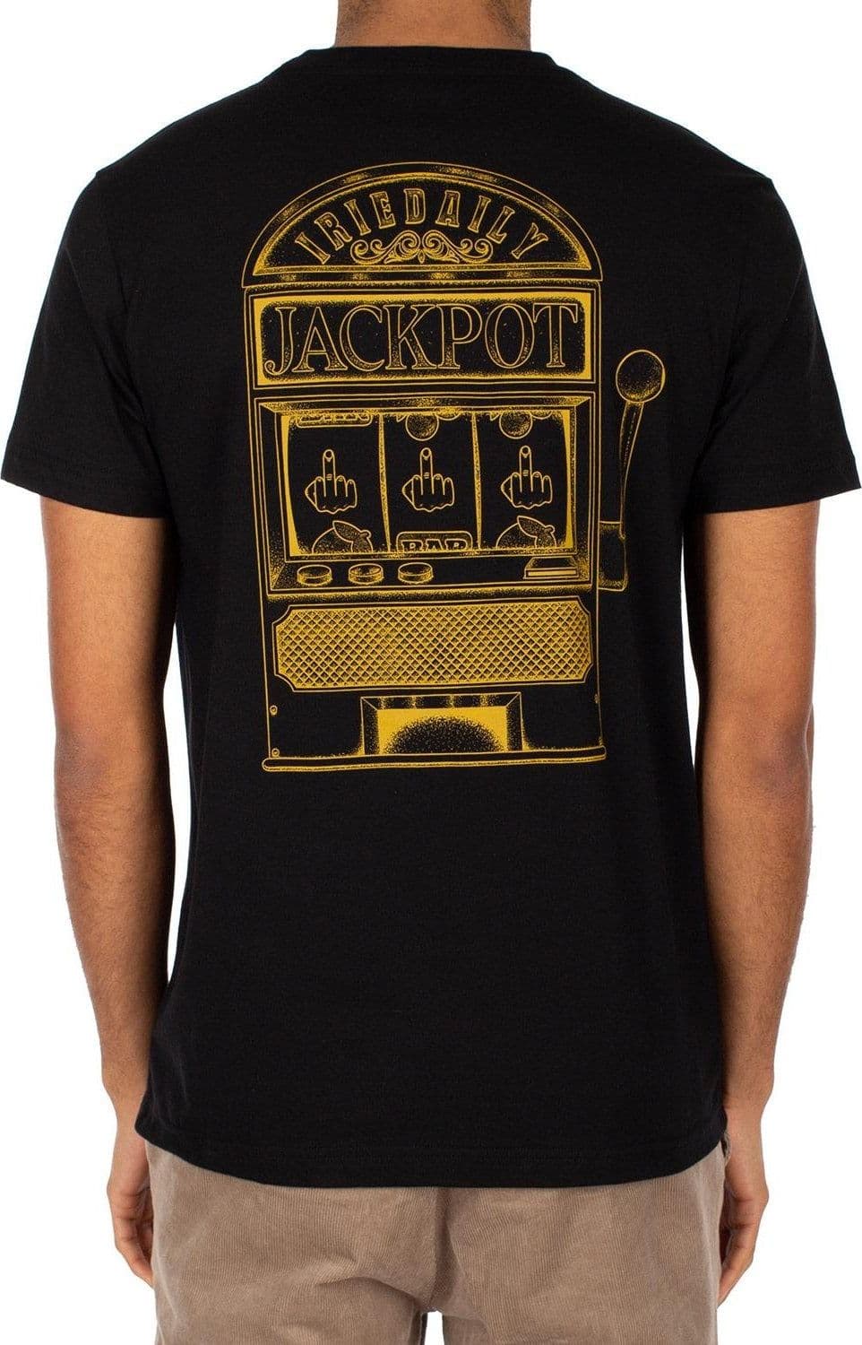 T-shirt Iriedaily Good Luck black