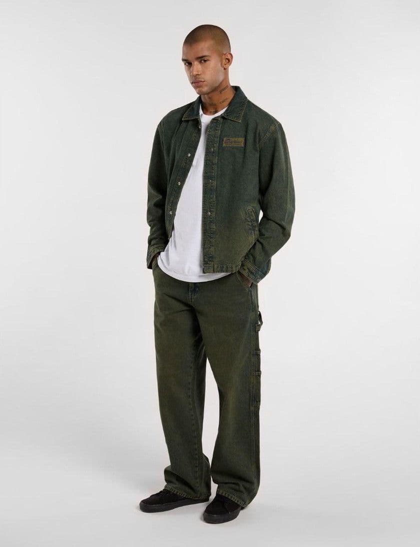 Giacca Dickies Lewiston Denim green tone in Giacche Glad Store - Genova, commercioVirtuoso.it