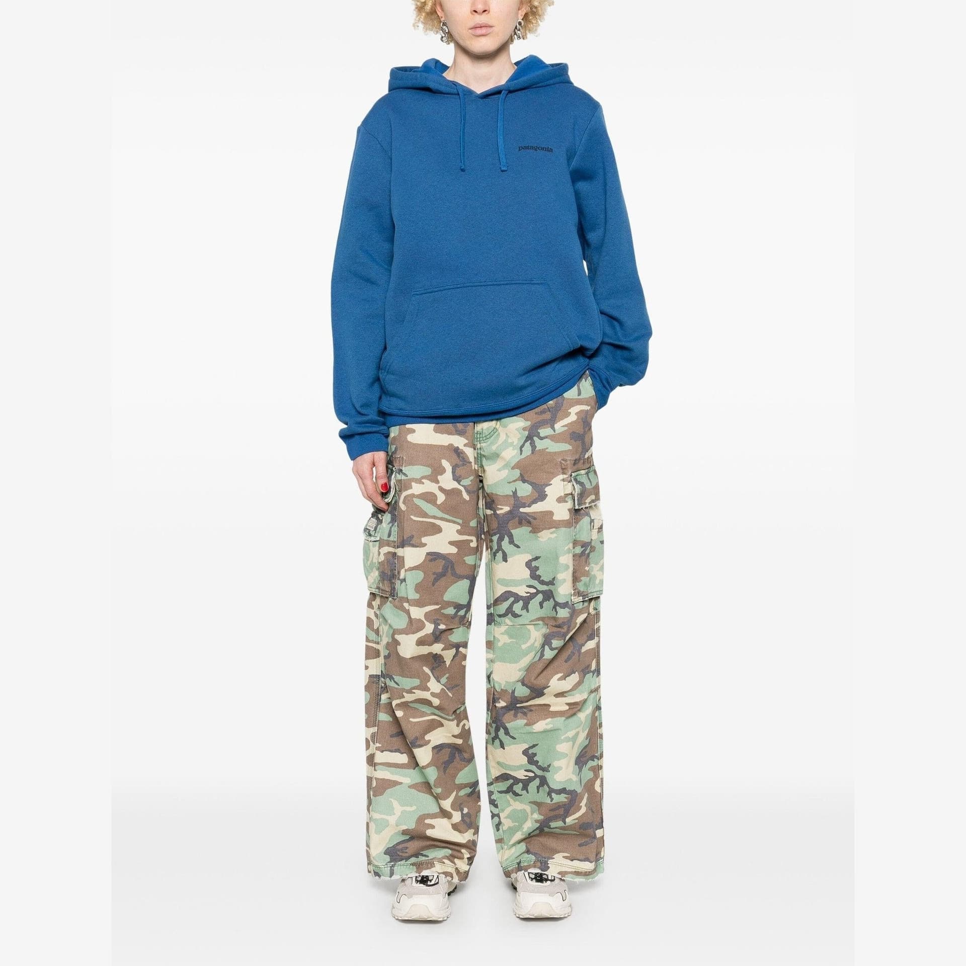 Felpa Patagonia Boardshort Logo Uprisal Hoody endless blue - 3