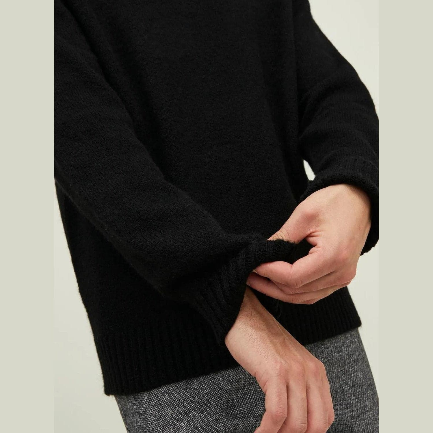 Maglione Jack & Jones Rollie Knitted black