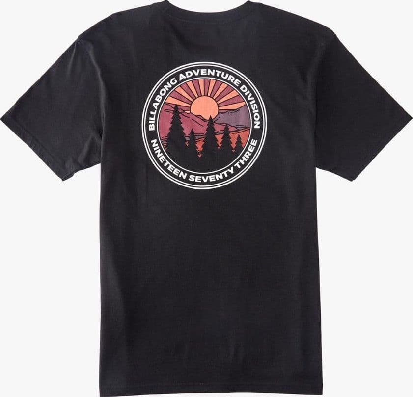Maglietta T-shirt Billabong Rockies black