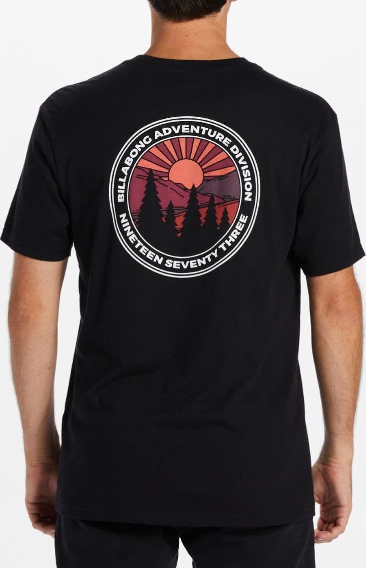 Maglietta T-shirt Billabong Rockies black